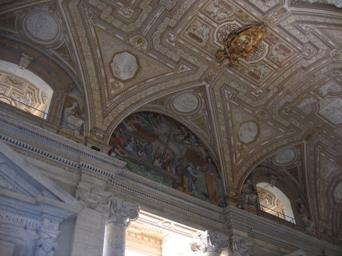 Wnętrze Bazyliki Św.Piotra