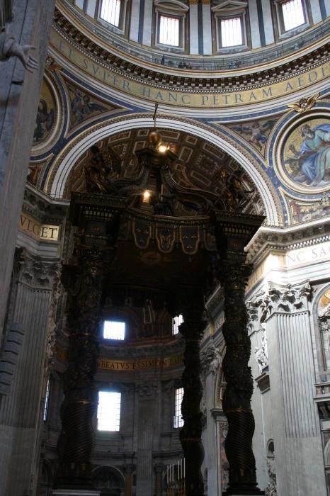 Wnętrze Bazyliki Świętego Piotra