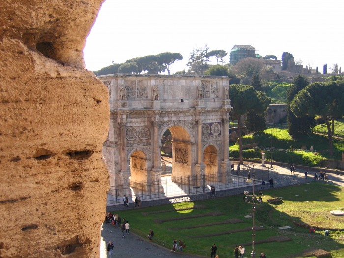 Widok z Koloseum