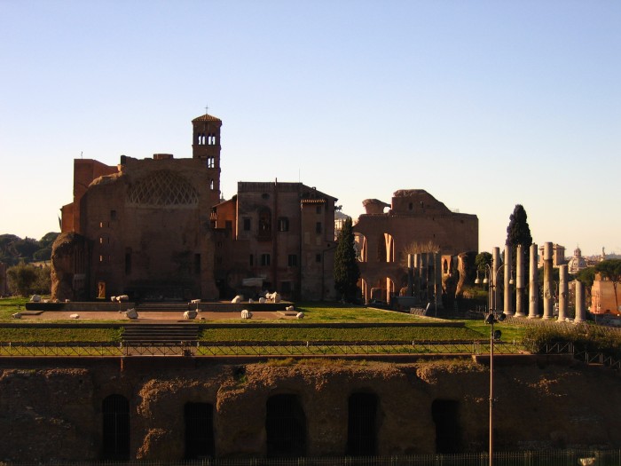 Widok z Koloseum