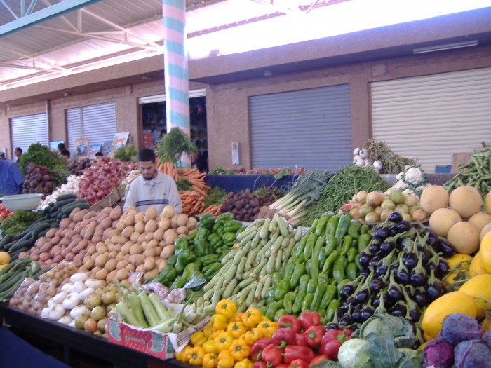 Sprzedawca warzyw