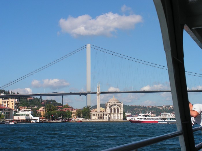 Stambuł-Most Bosforski łączący Europę i Azję