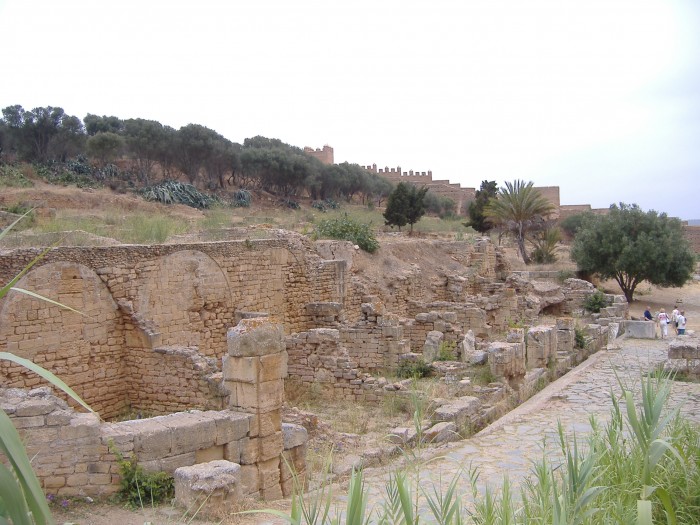 Chellah - ruiny rzymskiego miasta Sala Colonia