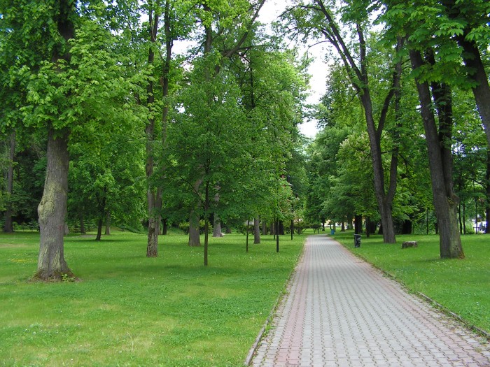 Szklene Teplice- park zdrojowy