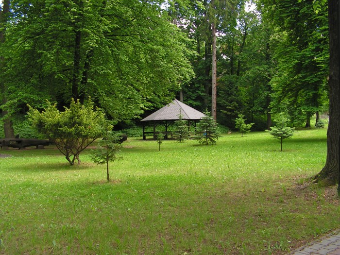 Szklene Teplice- park zdrojowy