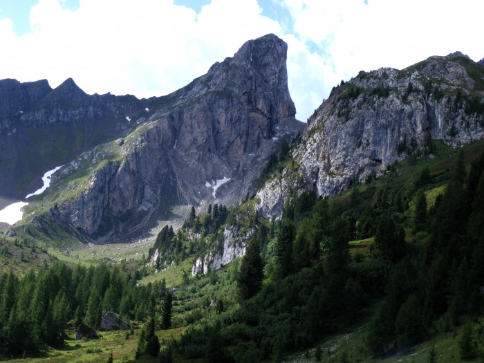 Wokół przełęczy Passo Giau i Passo Falzarego.