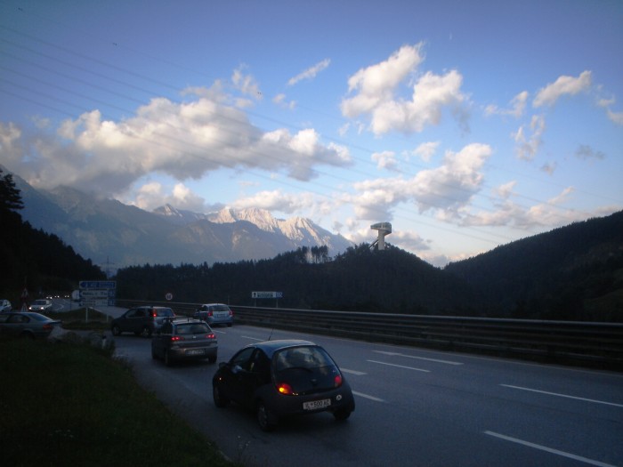 z widokiem na Alpy