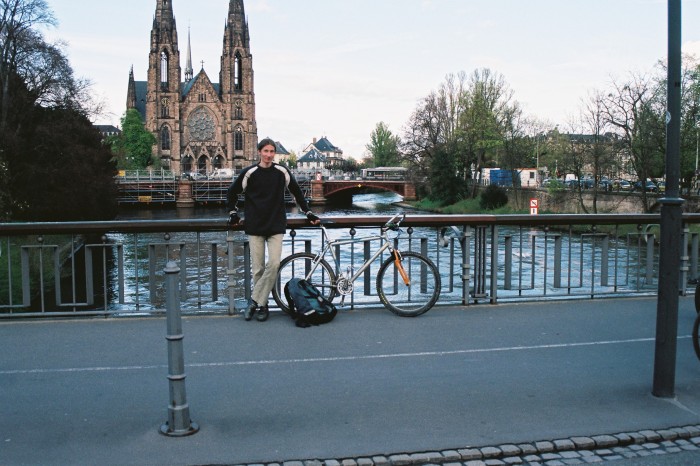 rowerkiem po Strasbourg