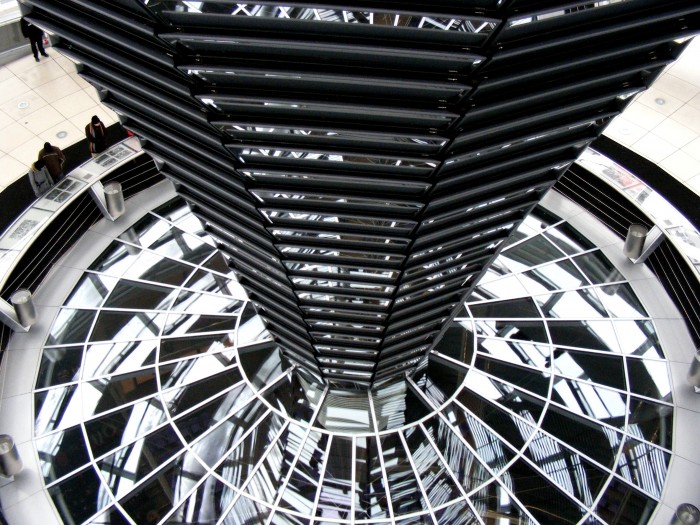 Reichstag - wejście na kopułę widokową