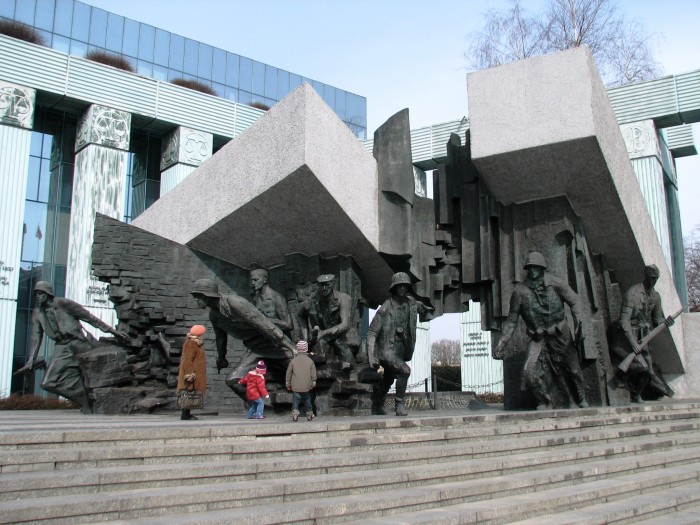 Plac Krasińskich - Pomnik Powstania Warszawskiego