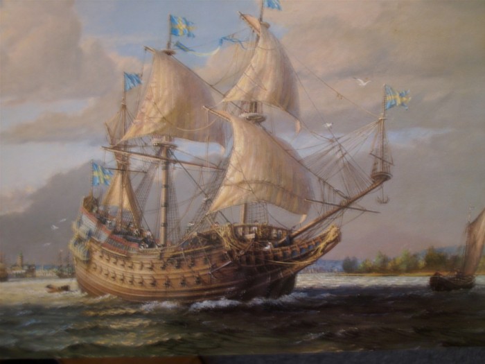 Statek Vasa - grafika