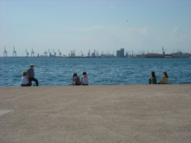 port w Tesalonikach