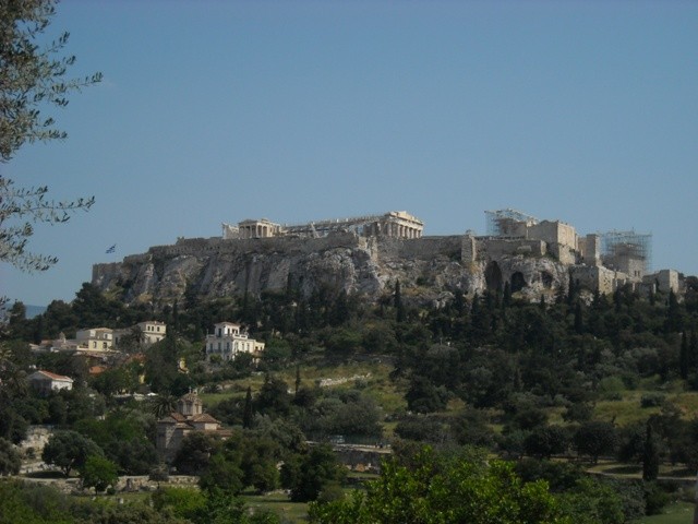 widok na Akropol