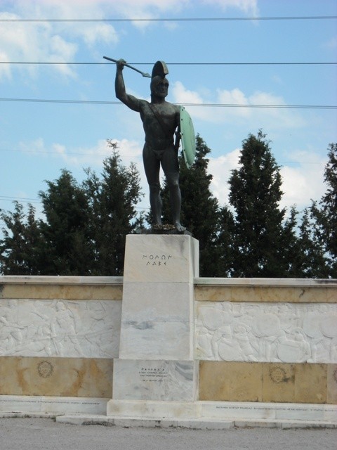 pomnik Leonidasa