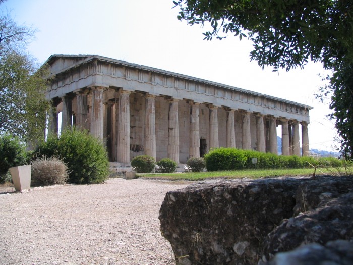 Tezejon - świątynia Hefajstosa