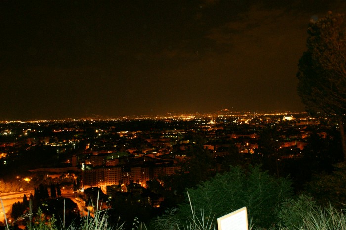 Nocna panorama Rzymu