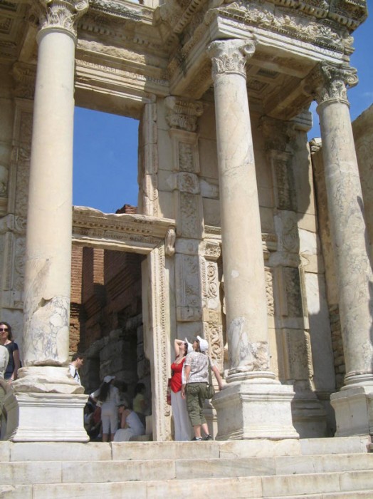 ruiny starożytnego Efezu