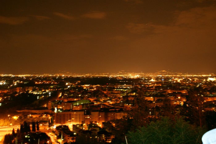 Nocna panorama Rzymu