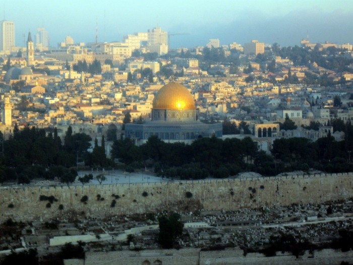 Jerozolima: widok z Góry Oliwnej
