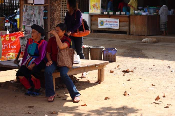 Mieszkańcy północnej Tajlandii