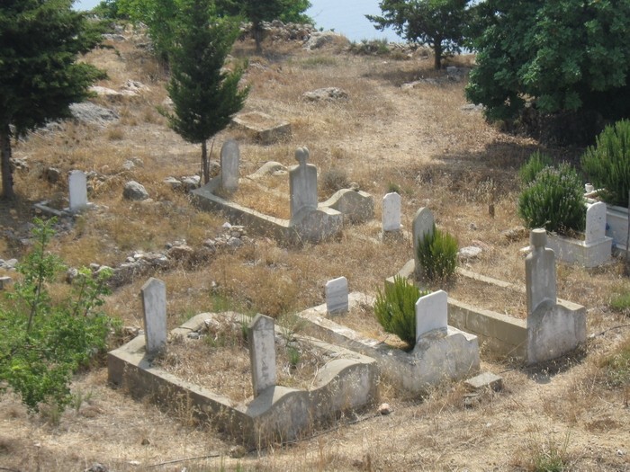 Cmentarz muzułmański w twierdzy
