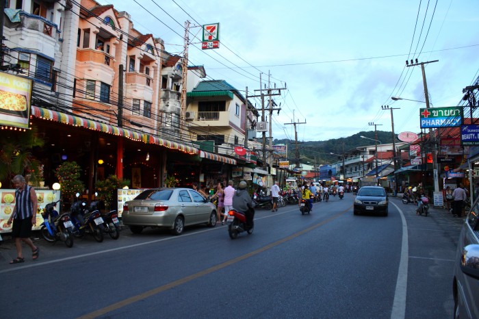 Ulice Phuket - okolice Karon Beach