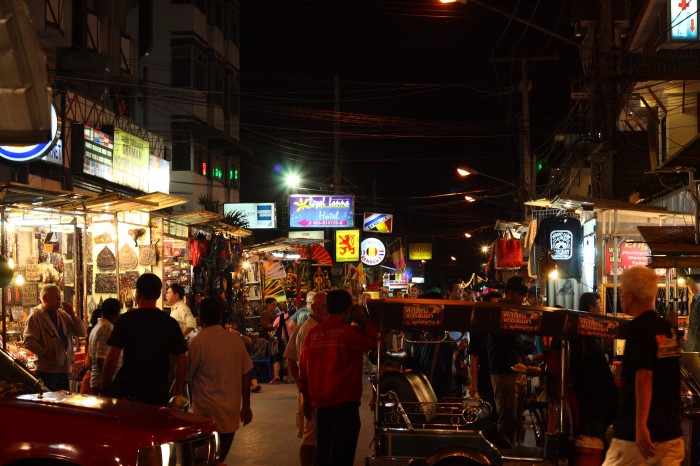 Nocny market w Chiang Mai