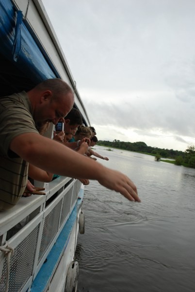 Amazonka łowienie piranii