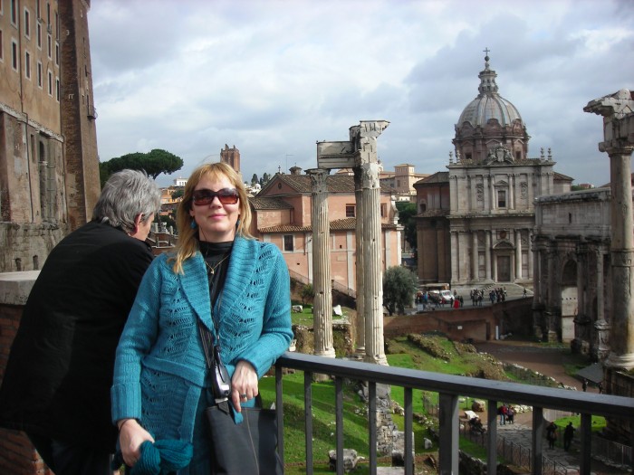Widok na Forum Romanum