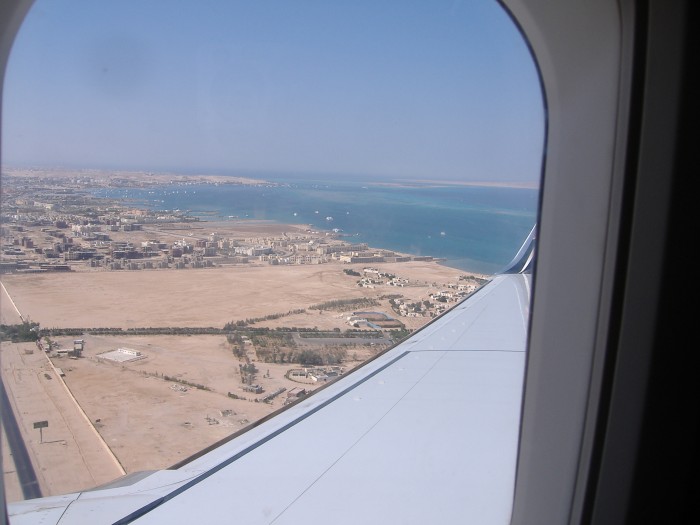 Hurghada z lotu ptaka