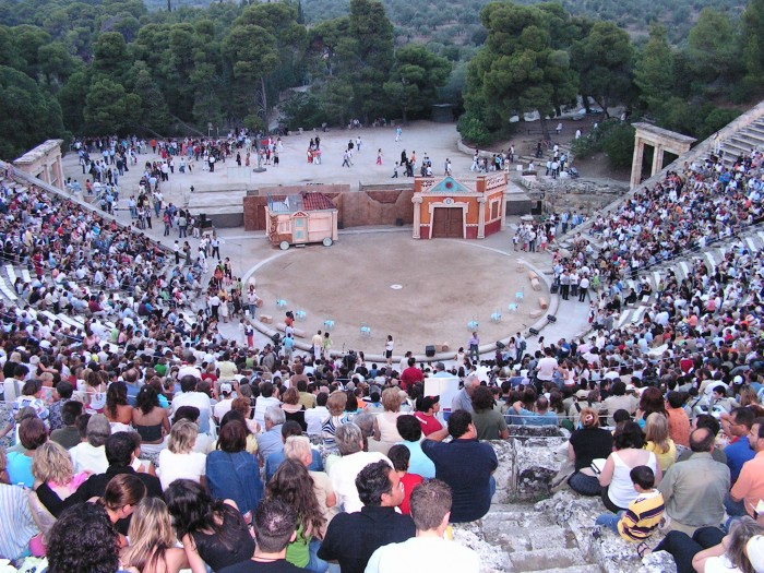 Epidauros-Teatr