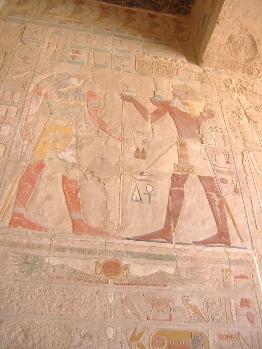 W Świątyni Hatszepsut