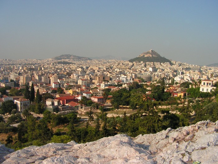 Ateny-Panorama miasta