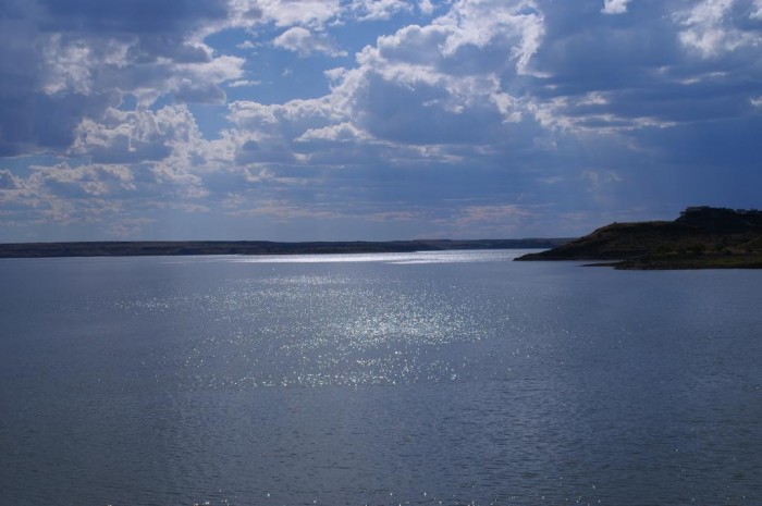 Jedno z kilku namibijskich jezior