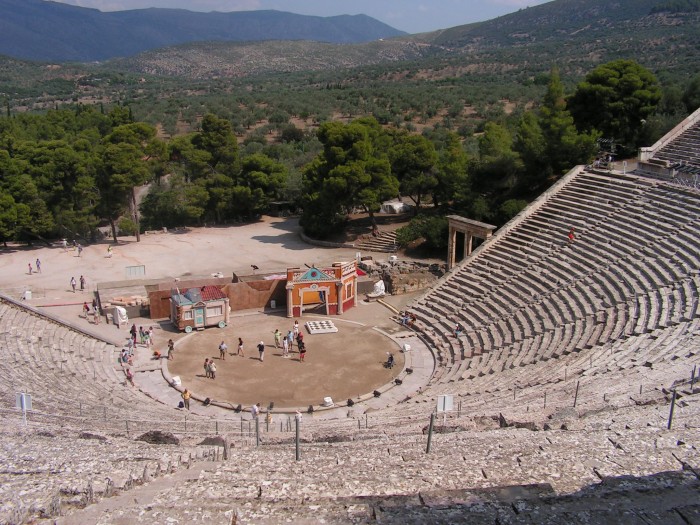 Epidauros-Teatr