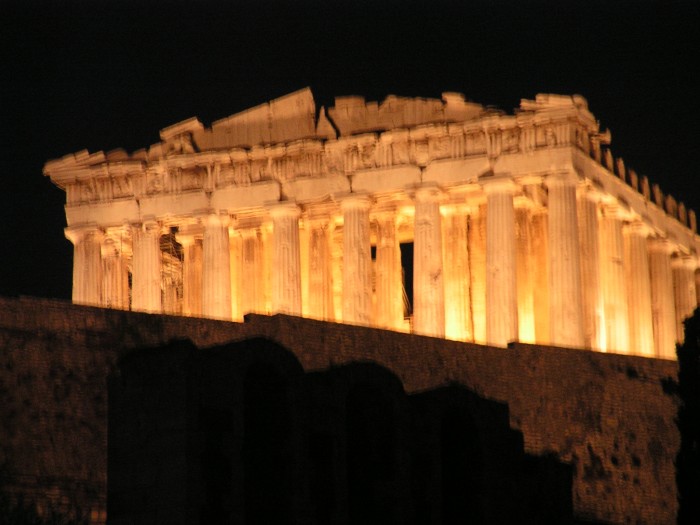 Ateny-Świątynia Ateny na Akropolu