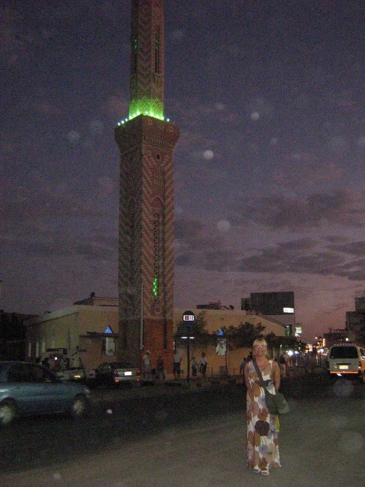 meczet nocą