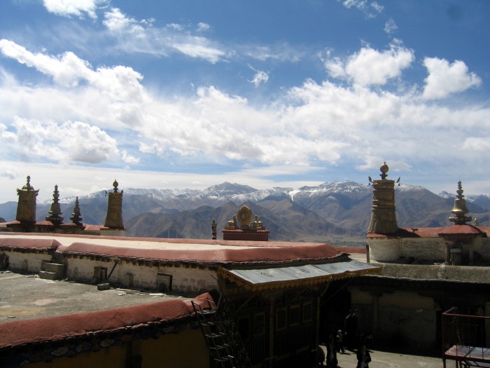 Widok z klasztoru Drepung