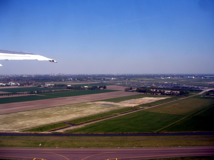 Lotnisko w Amsterdamie