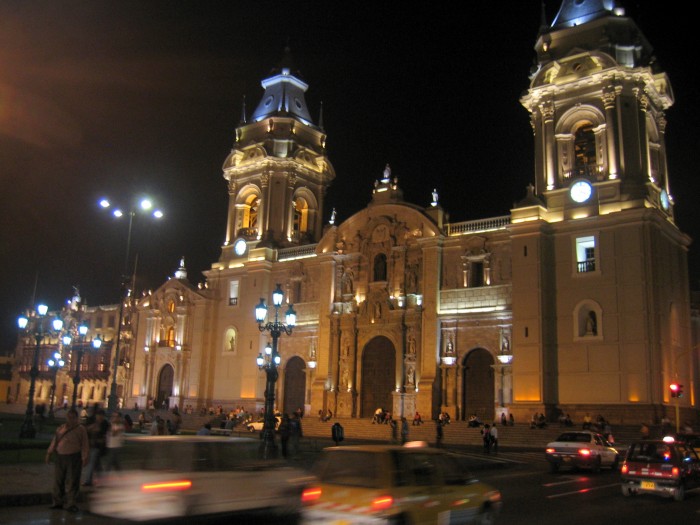 Plaza Mayor - wieczorem