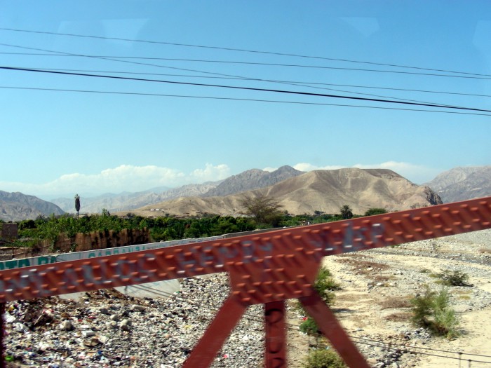 Droga z Ica do Nazca