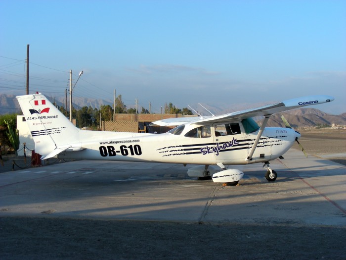 Lotnisko w Nazca - awionetki