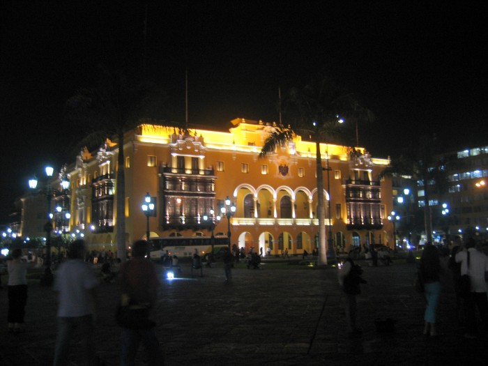 Plaza Mayor - wieczorem
