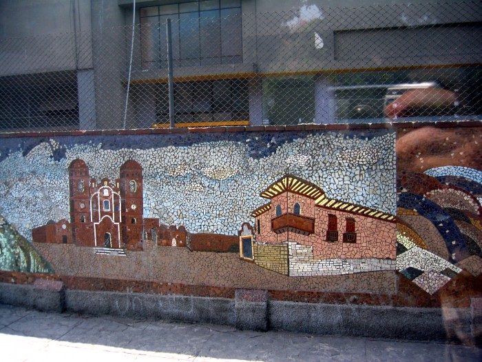 Stara dz.-Mozaiki wykonane na cześć J.P.II