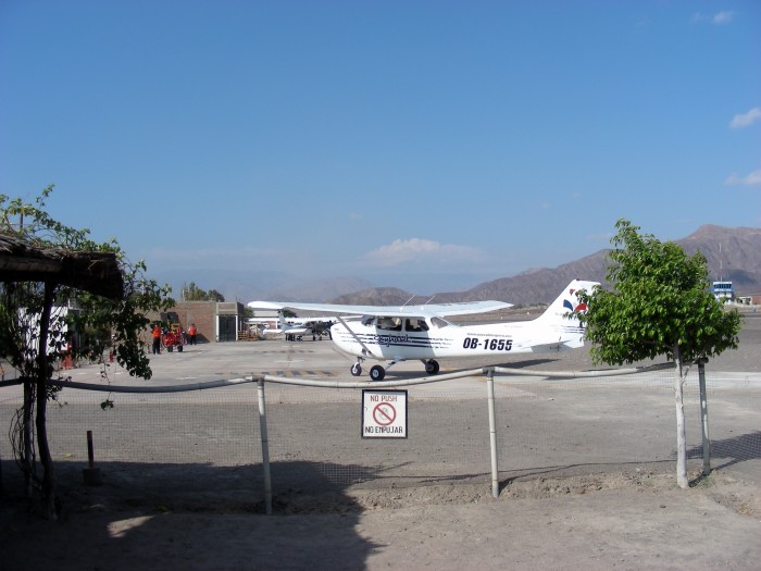 Lotnisko w Nazca - awionetki