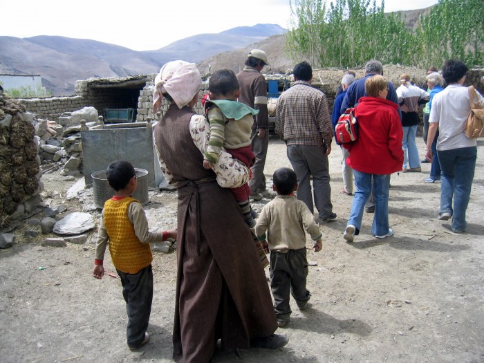 Wizyta u tybetańskiej rodziny