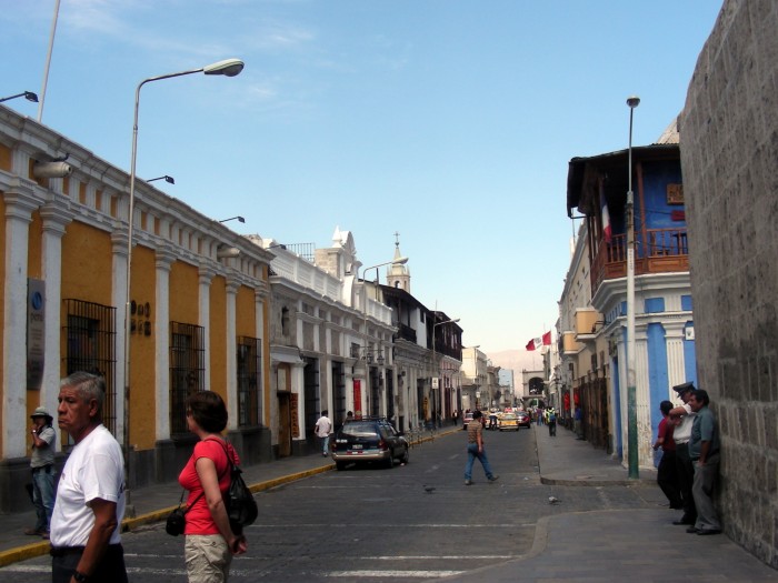 Ulice miasta Arequipa