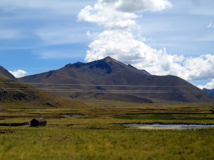 Widoczki w drodze z Puno do Cuzco
