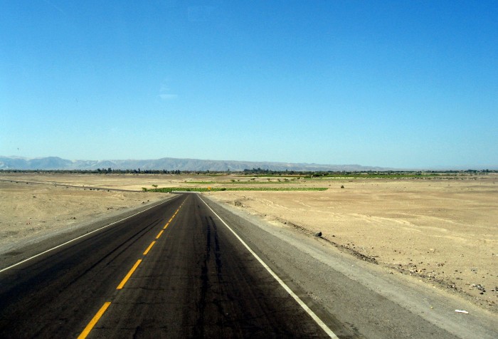 Przejazd z Nazca do Aurequipy
