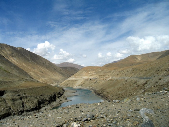 Droga z Shigatse do Lhasy